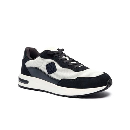 Armani Exchange Sneakersy ENGLISH | z dodatkiem skóry ze sklepu Gomez Fashion Store w kategorii Buty sportowe męskie - zdjęcie 184963605