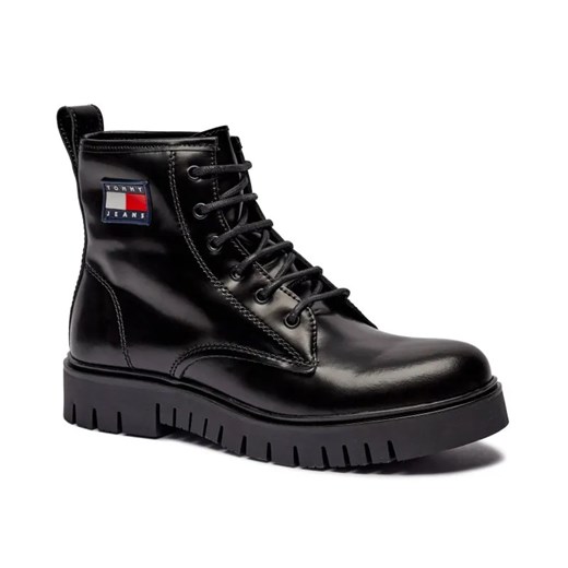 Tommy Jeans Skórzane trapery ze sklepu Gomez Fashion Store w kategorii Workery damskie - zdjęcie 184963609