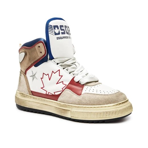 Dsquared2 Skórzane sneakersy Boogie ze sklepu Gomez Fashion Store w kategorii Buty sportowe męskie - zdjęcie 184963625
