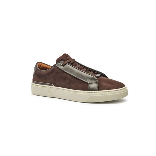 BOSS BLACK Skórzane sneakersy Gary_Tenn ze sklepu Gomez Fashion Store w kategorii Buty sportowe męskie - zdjęcie 184963628