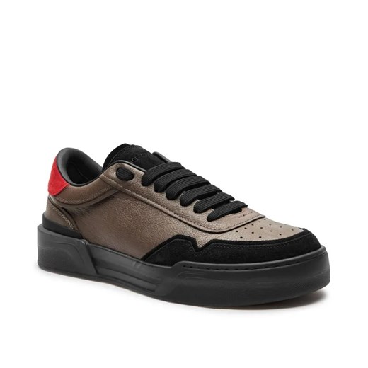 Dolce & Gabbana Skórzane sneakersy New Roma ze sklepu Gomez Fashion Store w kategorii Buty sportowe męskie - zdjęcie 184963667