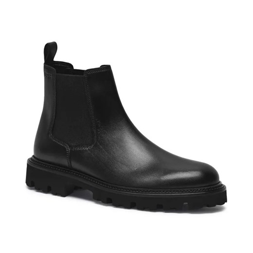 BOSS BLACK Skórzane sztyblety Julyo_Cheb_bu ze sklepu Gomez Fashion Store w kategorii Buty zimowe męskie - zdjęcie 184963768