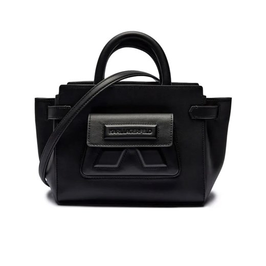 Karl Lagerfeld Skórzany kuferek IKON/K ze sklepu Gomez Fashion Store w kategorii Kuferki - zdjęcie 184963788