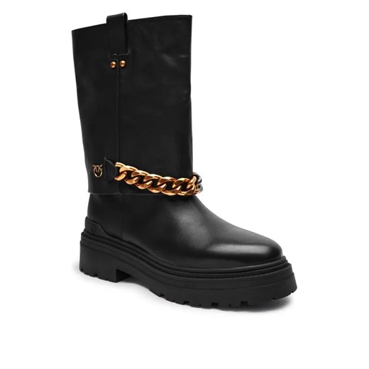 Pinko Skórzane botki MIA 12 ze sklepu Gomez Fashion Store w kategorii Botki - zdjęcie 184963918