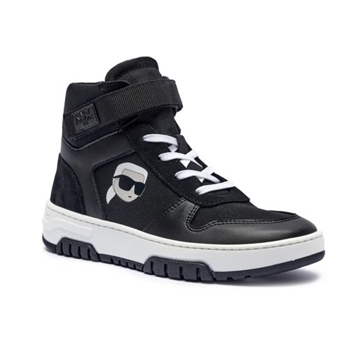 Karl Lagerfeld Kids Skórzane sneakersy ze sklepu Gomez Fashion Store w kategorii Buty sportowe dziecięce - zdjęcie 184963956