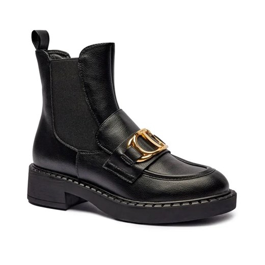 TWINSET Skórzane sztyblety ze sklepu Gomez Fashion Store w kategorii Botki - zdjęcie 184963967