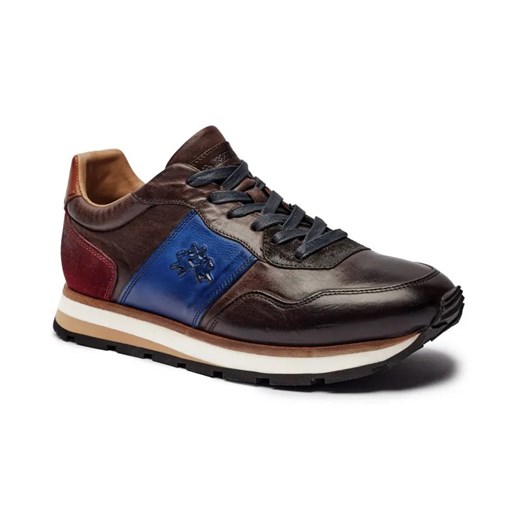 La Martina Skórzane sneakersy SCARPA ze sklepu Gomez Fashion Store w kategorii Buty sportowe męskie - zdjęcie 184963976