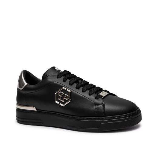Philipp Plein Skórzane sneakersy Hexagon ze sklepu Gomez Fashion Store w kategorii Buty sportowe męskie - zdjęcie 184964035