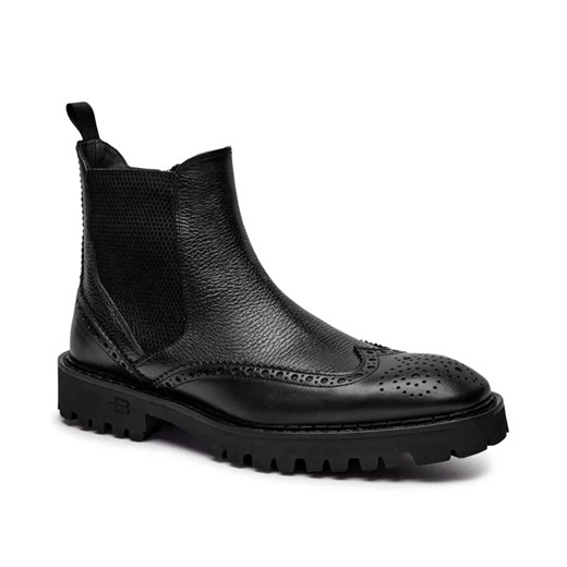 Baldinini Skórzane sztyblety ze sklepu Gomez Fashion Store w kategorii Buty zimowe męskie - zdjęcie 184964077