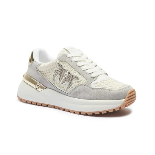 Pinko Sneakersy GEM 07 | z dodatkiem skóry ze sklepu Gomez Fashion Store w kategorii Buty sportowe damskie - zdjęcie 184964085