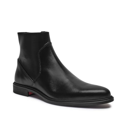 HUGO Skórzane buty wysokie Kerr ze sklepu Gomez Fashion Store w kategorii Buty zimowe męskie - zdjęcie 184964127