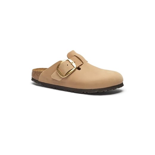 Birkenstock Skórzane mule boston | narrow fit ze sklepu Gomez Fashion Store w kategorii Klapki damskie - zdjęcie 184964286