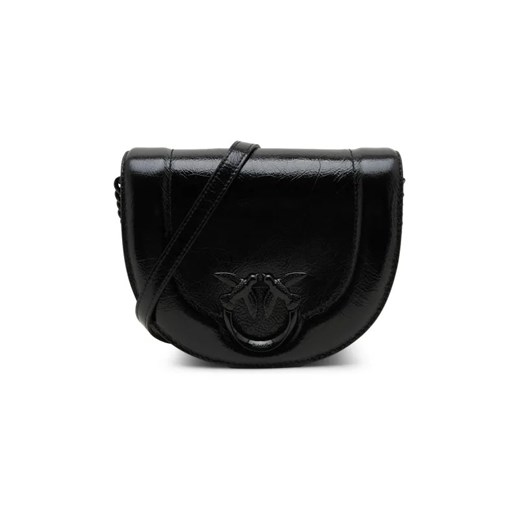 Pinko Skórzana torebka na ramię LOVE ROUND CLICK MINI NAPPA ze sklepu Gomez Fashion Store w kategorii Listonoszki - zdjęcie 184964485