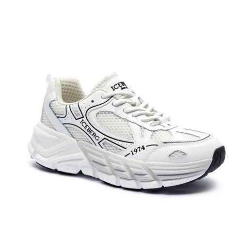 Iceberg Sneakersy | z dodatkiem skóry ze sklepu Gomez Fashion Store w kategorii Buty sportowe męskie - zdjęcie 184964846