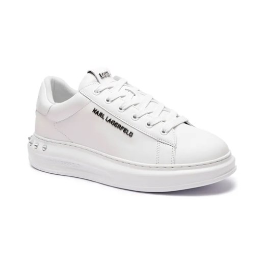 Karl Lagerfeld Sneakersy | z dodatkiem skóry ze sklepu Gomez Fashion Store w kategorii Buty sportowe męskie - zdjęcie 184964875