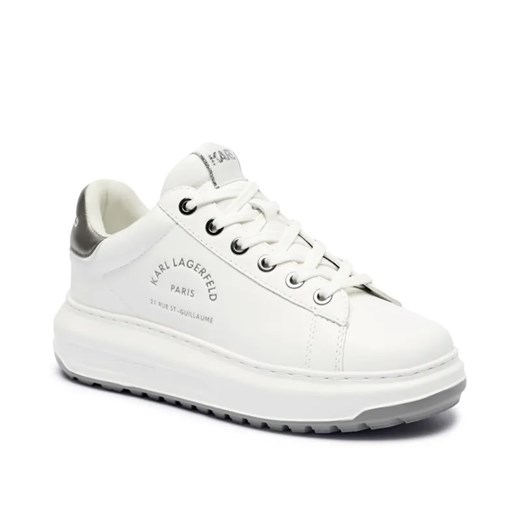 Karl Lagerfeld Skórzane sneakersy KAPRI ze sklepu Gomez Fashion Store w kategorii Buty sportowe damskie - zdjęcie 184964999