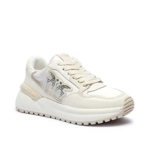 Pinko Skórzane sneakersy GEM 07 ze sklepu Gomez Fashion Store w kategorii Buty sportowe damskie - zdjęcie 184965018