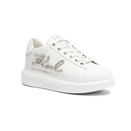 Karl Lagerfeld Skórzane sneakersy KAPRI Signia ze sklepu Gomez Fashion Store w kategorii Buty sportowe damskie - zdjęcie 184965028