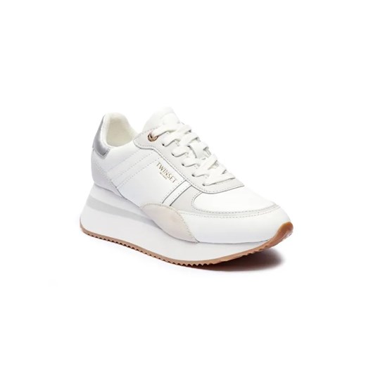 TWINSET Skórzane sneakersy ze sklepu Gomez Fashion Store w kategorii Buty sportowe damskie - zdjęcie 184965038