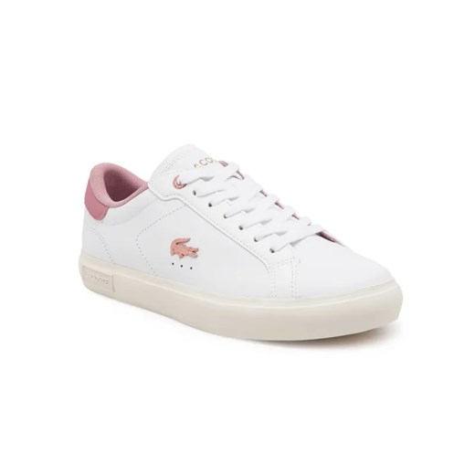 Lacoste Skórzane sneakersy ze sklepu Gomez Fashion Store w kategorii Buty sportowe damskie - zdjęcie 184965055