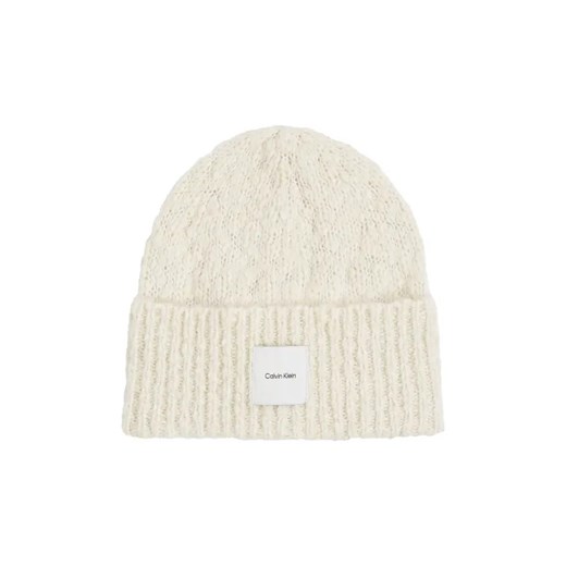 Calvin Klein Czapka | z dodatkiem wełny ze sklepu Gomez Fashion Store w kategorii Czapki zimowe damskie - zdjęcie 184965117