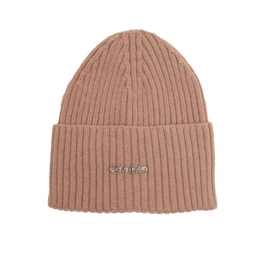 Calvin Klein Czapka | z dodatkiem wełny i kaszmiru ze sklepu Gomez Fashion Store w kategorii Czapki zimowe damskie - zdjęcie 184965118