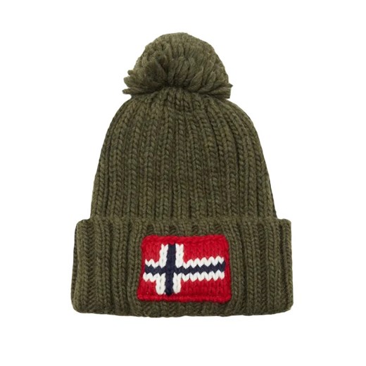 Napapijri Czapka Semiury 5 | z dodatkiem wełny ze sklepu Gomez Fashion Store w kategorii Czapki zimowe męskie - zdjęcie 184965239