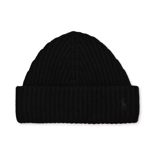 POLO RALPH LAUREN Wełniana czapka LUX RIB ze sklepu Gomez Fashion Store w kategorii Czapki zimowe damskie - zdjęcie 184965396