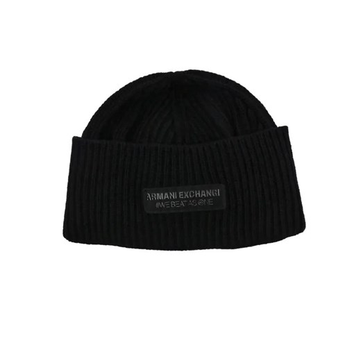 Armani Exchange Wełniana czapka ze sklepu Gomez Fashion Store w kategorii Czapki zimowe damskie - zdjęcie 184965437
