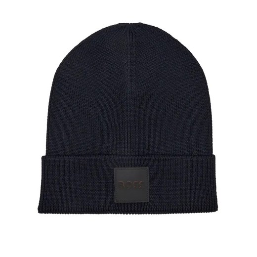 BOSS ORANGE Wełniana czapka Foxxy_R ze sklepu Gomez Fashion Store w kategorii Czapki zimowe męskie - zdjęcie 184965446