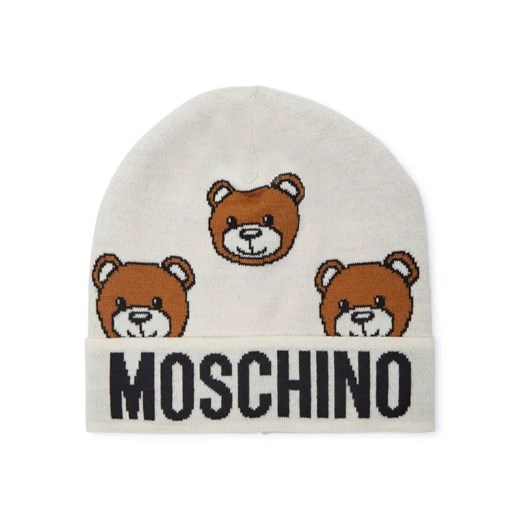 Moschino Czapka | z dodatkiem wełny ze sklepu Gomez Fashion Store w kategorii Czapki zimowe damskie - zdjęcie 184965516