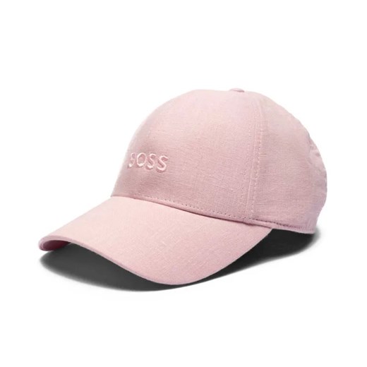 BOSS BLACK Lniana bejsbolówka Ari-LN ze sklepu Gomez Fashion Store w kategorii Czapki z daszkiem damskie - zdjęcie 184965865