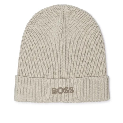 BOSS GREEN Czapka Asic_Beanie-X | z dodatkiem wełny ze sklepu Gomez Fashion Store w kategorii Czapki zimowe męskie - zdjęcie 184965875