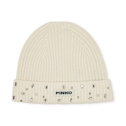 Pinko Czapka SERENGETI | z dodatkiem wełny i kaszmiru ze sklepu Gomez Fashion Store w kategorii Czapki zimowe damskie - zdjęcie 184965878