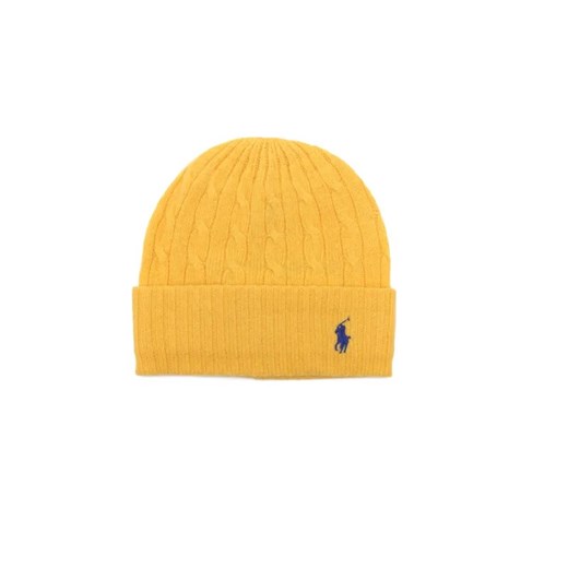 POLO RALPH LAUREN Wełniana czapka | z dodatkiem kaszmiru ze sklepu Gomez Fashion Store w kategorii Czapki zimowe damskie - zdjęcie 184965895