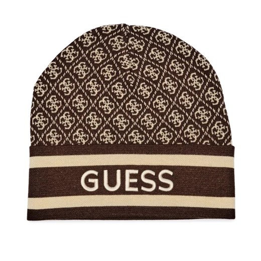 GUESS Czapka SEVYN | z dodatkiem wełny ze sklepu Gomez Fashion Store w kategorii Czapki zimowe damskie - zdjęcie 184965935