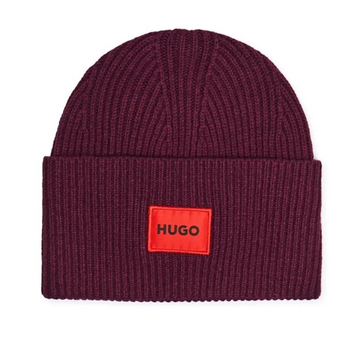 HUGO Wełniana czapka Saffa ze sklepu Gomez Fashion Store w kategorii Czapki zimowe damskie - zdjęcie 184965987