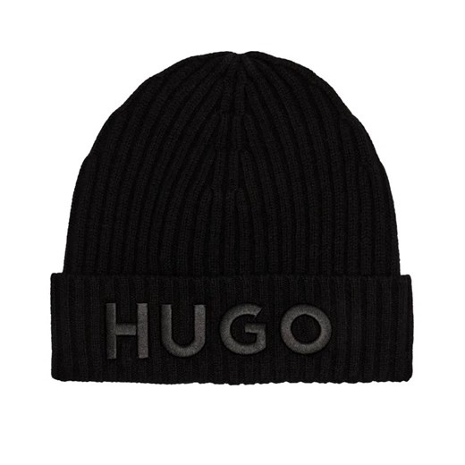 HUGO Wełniana czapka Unisex X ze sklepu Gomez Fashion Store w kategorii Czapki zimowe damskie - zdjęcie 184966008