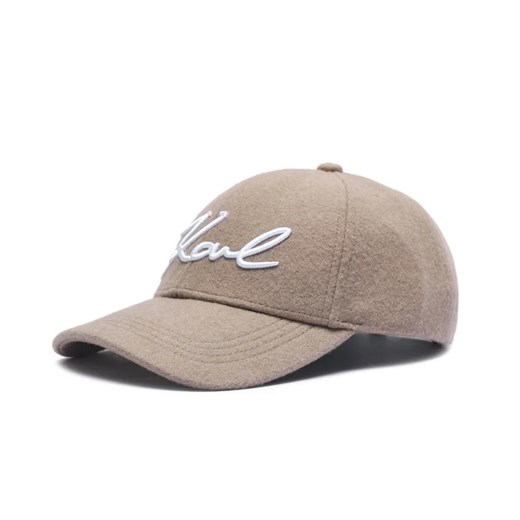 Karl Lagerfeld Wełniana bejsbolówka k/signature ze sklepu Gomez Fashion Store w kategorii Czapki z daszkiem damskie - zdjęcie 184966019