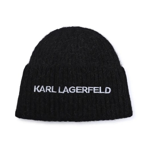 Karl Lagerfeld Wełniana czapka k/essential ze sklepu Gomez Fashion Store w kategorii Czapki zimowe damskie - zdjęcie 184966027