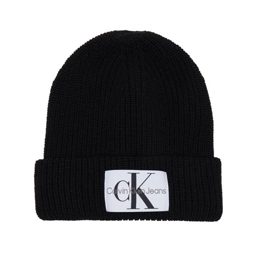 Calvin Klein Jeans Czapka | z dodatkiem wełny ze sklepu Gomez Fashion Store w kategorii Czapki zimowe męskie - zdjęcie 184966038