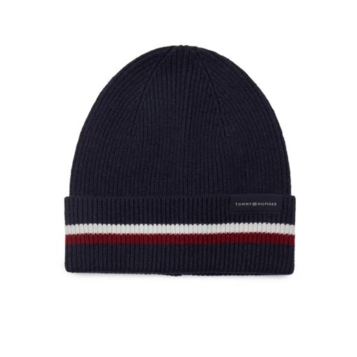 Tommy Hilfiger Czapka CORPORATE | z dodatkiem wełny ze sklepu Gomez Fashion Store w kategorii Czapki zimowe męskie - zdjęcie 184966109