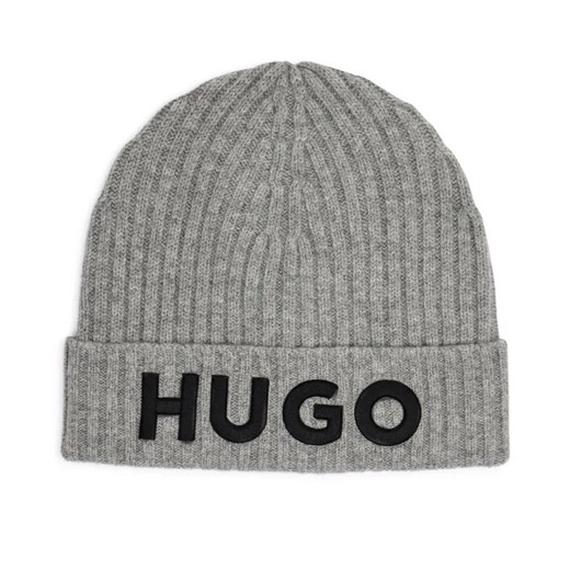 HUGO Wełniana czapka X565-7 ze sklepu Gomez Fashion Store w kategorii Czapki zimowe męskie - zdjęcie 184966145