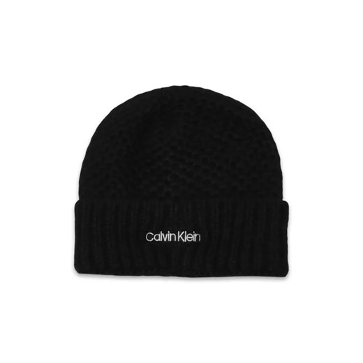 Calvin Klein Wełniana czapka ze sklepu Gomez Fashion Store w kategorii Czapki zimowe damskie - zdjęcie 184966158