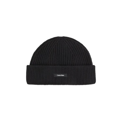 Calvin Klein Wełniana czapka ze sklepu Gomez Fashion Store w kategorii Czapki zimowe męskie - zdjęcie 184966209