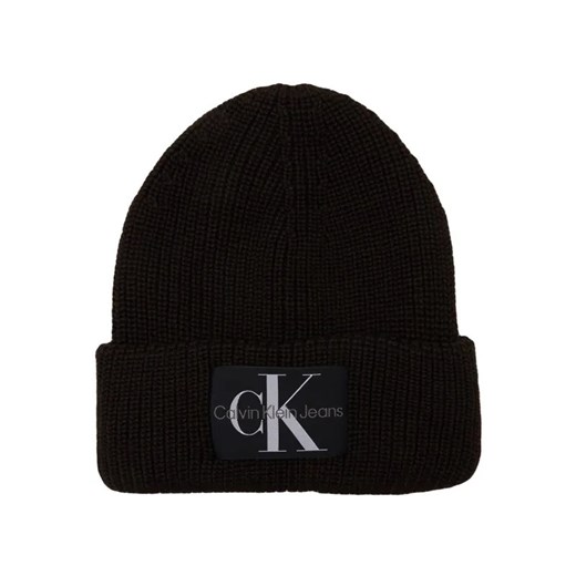 Calvin Klein Jeans Czapka | z dodatkiem wełny ze sklepu Gomez Fashion Store w kategorii Czapki zimowe męskie - zdjęcie 184966238