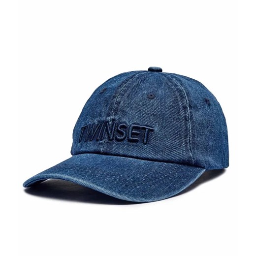 Twinset U&B Jeansowa bejsbolówka ze sklepu Gomez Fashion Store w kategorii Czapki z daszkiem damskie - zdjęcie 184966245