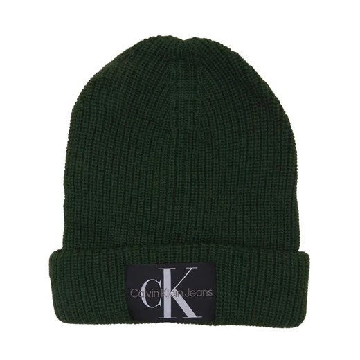 Calvin Klein Jeans Czapka | z dodatkiem wełny ze sklepu Gomez Fashion Store w kategorii Czapki zimowe męskie - zdjęcie 184966297