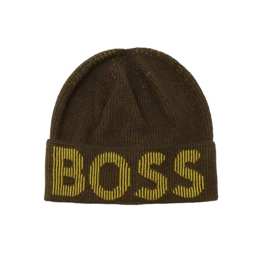 BOSS BLACK Czapka Lamico | z dodatkiem wełny ze sklepu Gomez Fashion Store w kategorii Czapki zimowe męskie - zdjęcie 184966317
