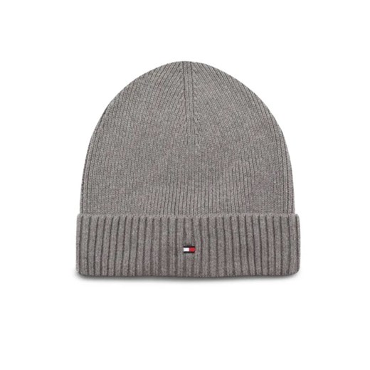 Tommy Hilfiger Czapka ESSENTIAL FLAG | z dodatkiem kaszmiru ze sklepu Gomez Fashion Store w kategorii Czapki zimowe męskie - zdjęcie 184966519